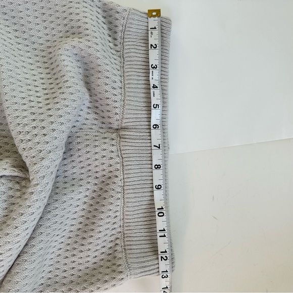 Stylish Chic Gray Knit Lounge Two Piece Set Medium - Picture 6 of 14